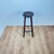 Brutalist French Bar Stool in Stained Oak, 1950s For Sale - Image 4 of 11