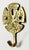 Figurative Vintage Brass Sand Dollar Wall Hook For Sale - Image 3 of 4
