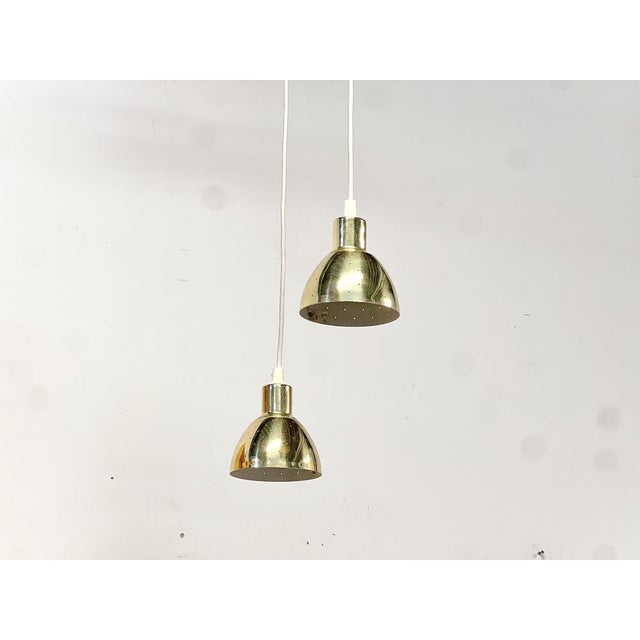 Metal Vintage T 618 Window Pendants by Hans-Agne Jakobsson, 1960s, Set of 2 For Sale - Image 7 of 9
