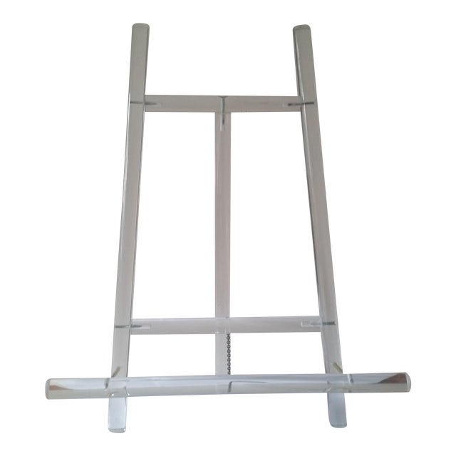 Modern Lucite Acrylic Picture Frame Easel Chairish
