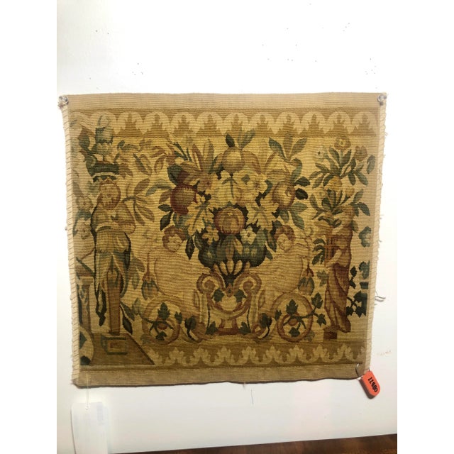 Recreated Mid 16th Century Hand Woven Wool Tapestry Fragment For Sale In Dallas - Image 6 of 6