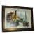 Peaceful Mid Century Painting of Sailboats For Sale - Image 9 of 9