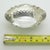 Vintage Italian Genuine Silver 800 Diamond Pattern Mini Bowl Coin Tray, Brescia, 1970s For Sale - Image 10 of 11