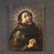 Italian Artist, Ecstasy of Saint Francis, 1780, Oil on Canvas For Sale - Image 15 of 15