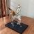 Exceptional work of modern art depicting a winged horse,the sculpture is done freehand by the artist glassmaker without...