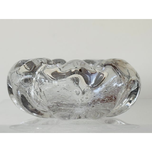 1920’s Italian Blown Glass Bowl Attributed to Ercole Barovier For Sale In Palm Springs - Image 6 of 13