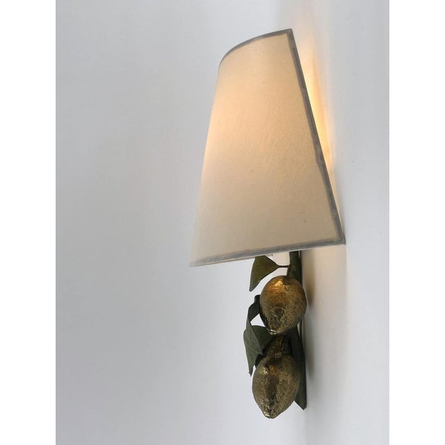 Large Mid-Century Brass Lemon Sconces by Hans Möller, 1970s, Set of 2 For Sale - Image 17 of 18