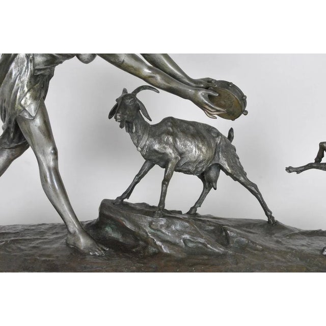 Bronze Female Goat by Drouot For Sale - Image 15 of 17