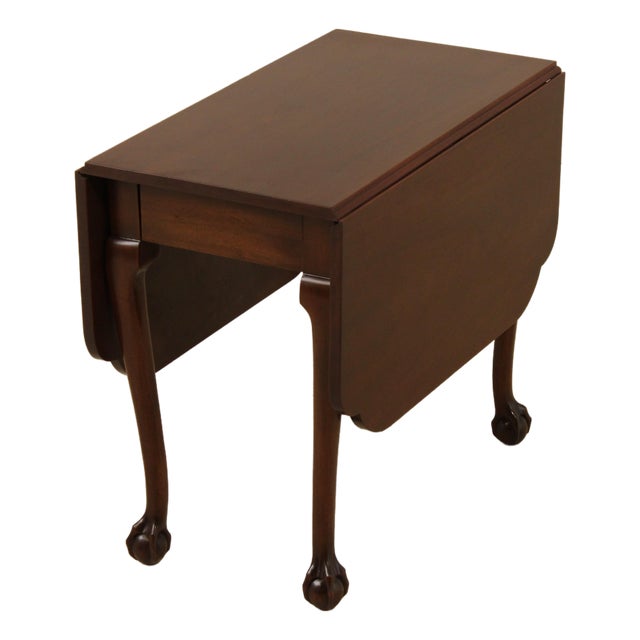 Biggs Thomas Jefferson Ball & Claw Mahogany Table For Sale