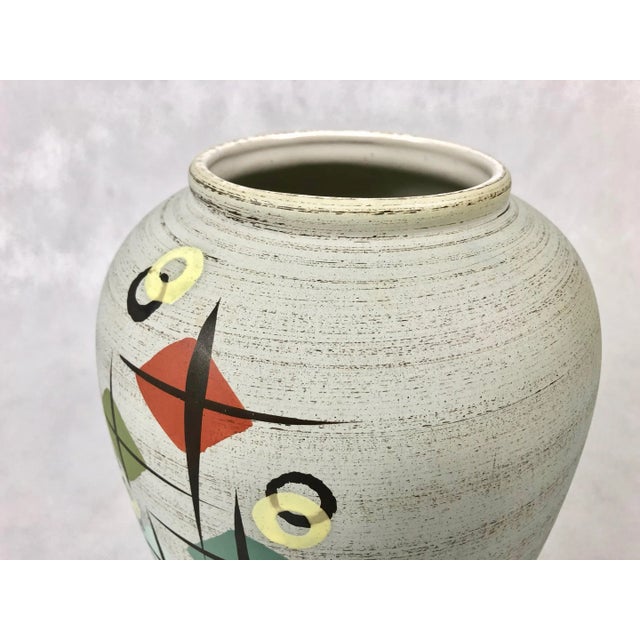 1970s Ceramic Vase No 136/28 from Jasba Keramik, 1970s For Sale - Image 5 of 10