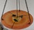 Orange French Art Deco Pendant Light by Daum & Majorelle - 1925 Chandelier France For Sale - Image 8 of 11