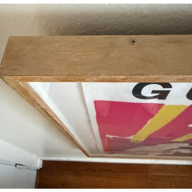 Artist - Paul Guiramand Title - Swiss Gallery Poster Edition - Mourlot Year - 1969 Medium - Lithograph Wood Frame with...