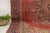 1970s Vintage Turkish Handmade Turkish Wool Cotton Red Area Rug For Sale - Image 11 of 12