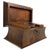 Early 19th Century Mahogany Tea Caddy For Sale