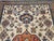 Vintage Persian Ardabil Rug, Hand-Knotted Wool, Geometric Pattern, Ivory & Brick, 8x11 For Sale - Image 9 of 16