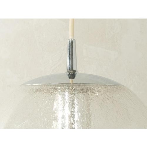 Glass Globe Ceiling Lamp from Peill & Putzler, 1950s For Sale - Image 6 of 7