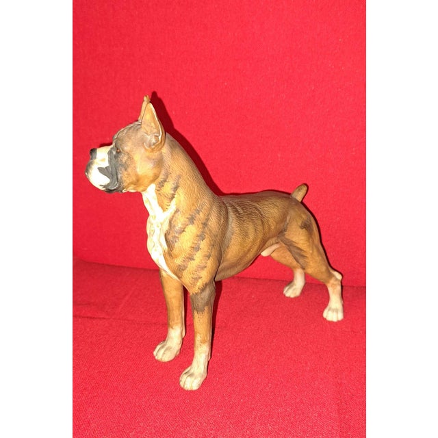 Beige Boxer Figurine from Vaga Internacional, 1970 For Sale - Image 8 of 9