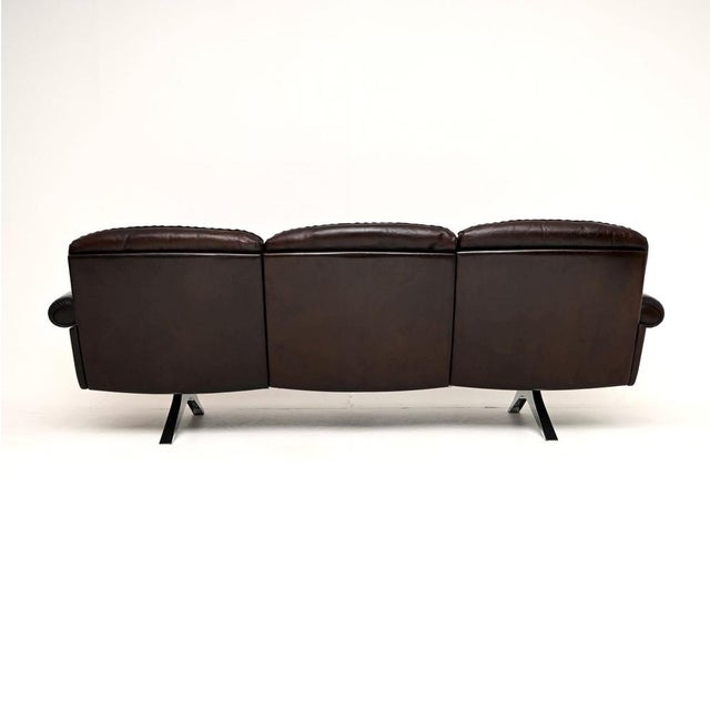 Vintage DS-31 Leather Sofa from de Sede, 1960 For Sale - Image 6 of 11