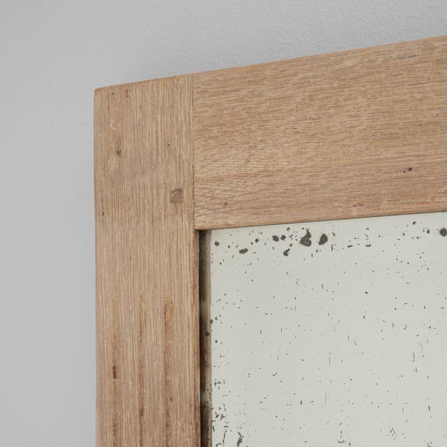 Wood 1900s French Oak Mirror For Sale - Image 7 of 18