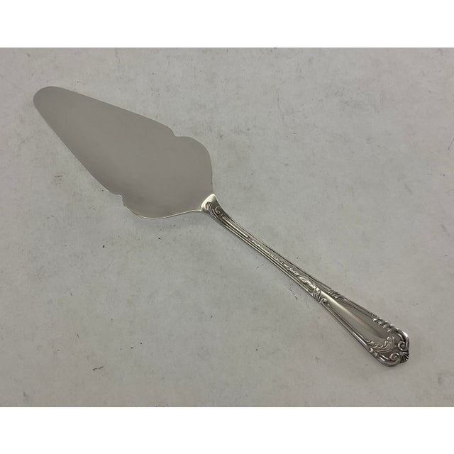 1980s Silver Individual Cake Servers , La Regence - Set of 6 For Sale - Image 10 of 15