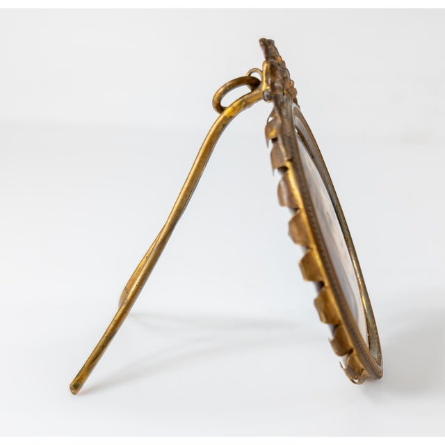 19th Century German Painted Porcelain Portrait of Queen Louise of Prussia For Sale - Image 4 of 9