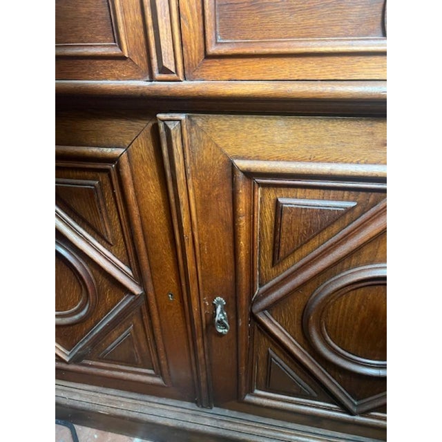 Wood Antique French Renaissance Oak Hunt Server For Sale - Image 7 of 11