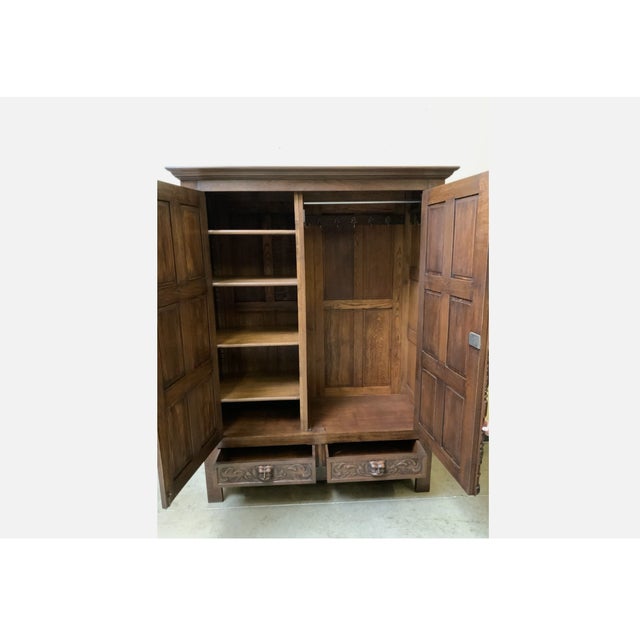 Age: circa 1880 Wood type: solid oak Condition: very good, meticulously maintained, fully restored original condition...