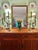 Rustic European Vintage Italian or French Style Solid Brass Five-Light Floral Tole Candelabra With Original Gilt Finish For Sale - Image 3 of 14