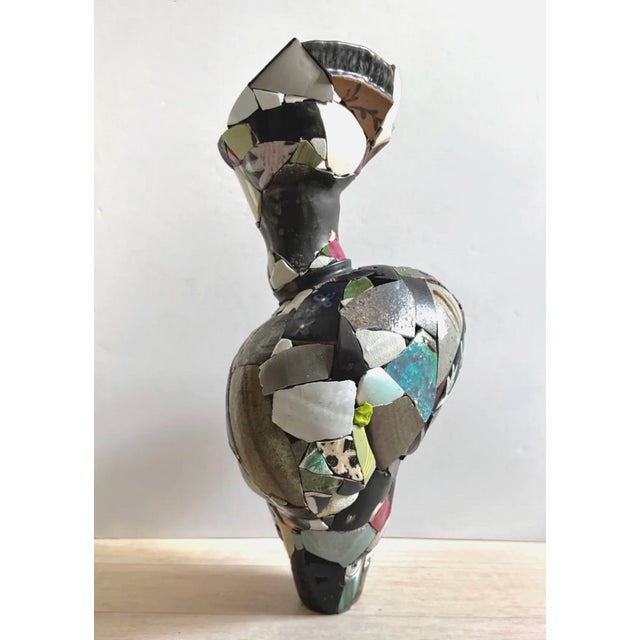 2022 Shard Amphora No. 15 Contemporary Multicolor Ceramic Sculpture Chase Travaille For Sale - Image 4 of 13