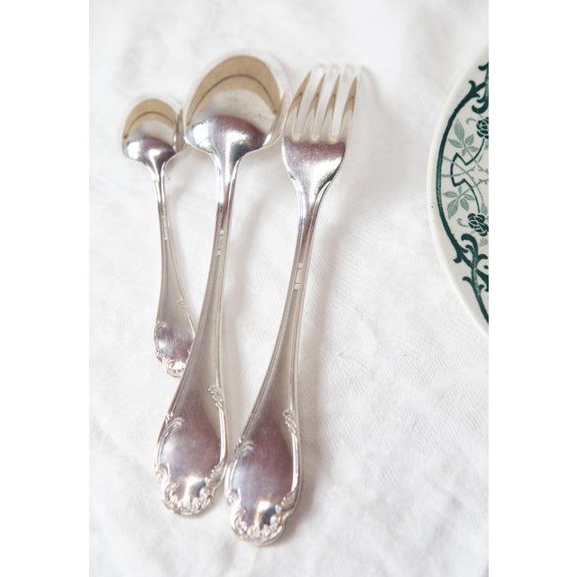French Cutlery Set from Christofle, 1950s, Set of 37 For Sale - Image 6 of 11