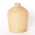 Almond Earthenware Vessel Wrapped in Reed For Sale - Image 8 of 8