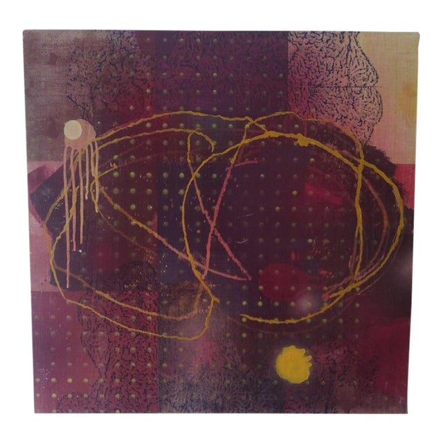 Modern Abstract Mixed-Media Painting by Nathan Randall Green, 2004 For Sale