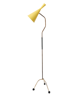 Mid-Century Modern Diabolo Floor Lamp, Austria, 1950s