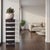 Contemporary Stepped Black Wood Veneer Pedestal with Mirror - Tall For Sale - Image 3 of 7