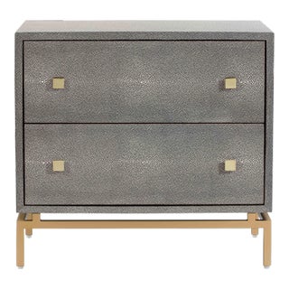 Pesce Shagreen Nightstand For Sale