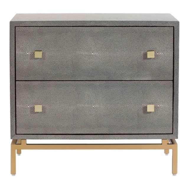 Pesce Shagreen Nightstand For Sale