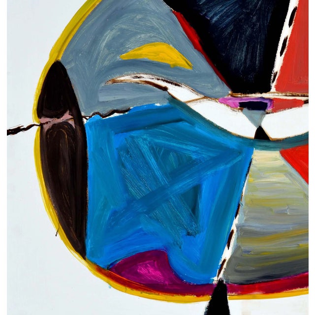 Abstract Expressionism 1960s Horizontal Abstract #4 by Leslie Luverne Anderson For Sale - Image 3 of 6