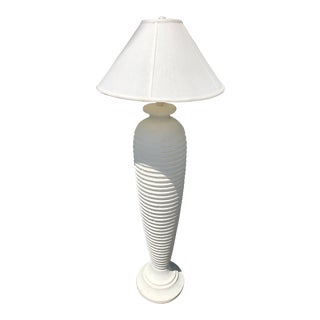 Vintage Plaster Sculptural Floor Lamp For Sale