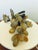 Burnt Orange Pair MCM Agate Stone Fruit For Sale - Image 8 of 10