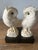 Figurative 1970s Vintage Italian Arnaldo Gianelli Alabaster Owl Bookends-a Pair, Signed For Sale - Image 3 of 11