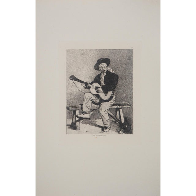 Edouard Manet, The Spanish Guitarist, 1873, Engraving For Sale - Image 5 of 5
