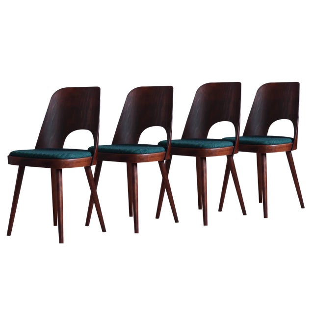Dining Chairs by Oswald Haerdtl, Set of 4 For Sale