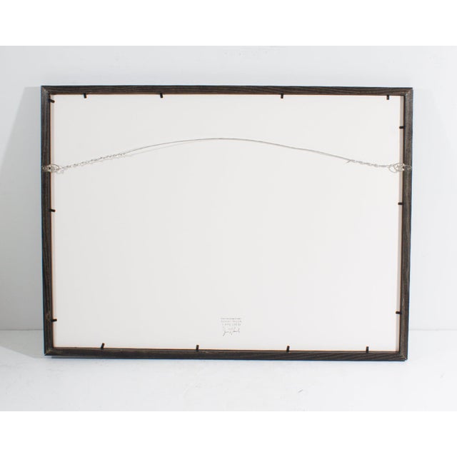 Paper Abstract Mixed Media Painting by James L. Bruch For Sale - Image 7 of 8