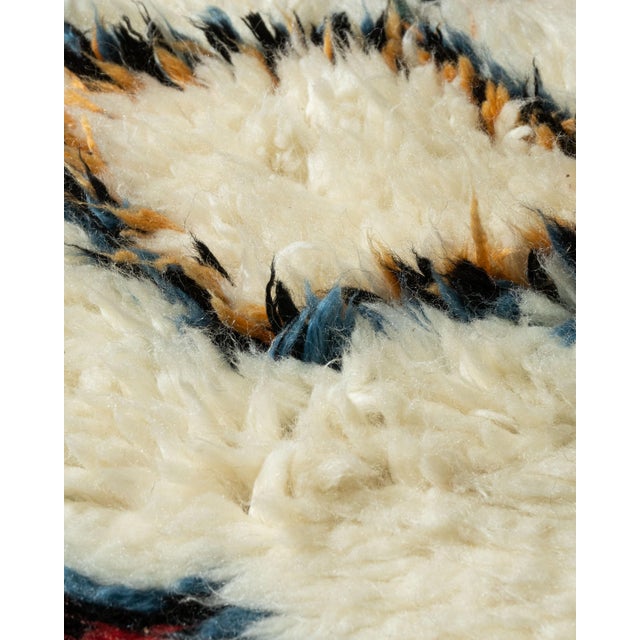 Moroccan Style Fluffy Rug 8'8 X 9'10 For Sale - Image 10 of 15