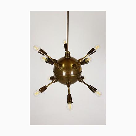 Vintage Sputnik Chandelier, 1960s For Sale - Image 17 of 17