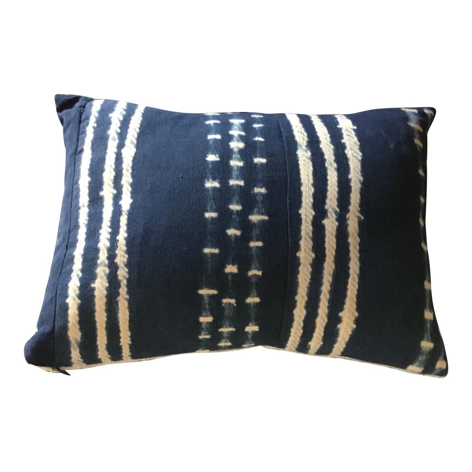 Indigo Lumbar Pillow Chairish