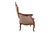 Rococo Mocha Upholstered Antique Rococo Bergere Armchair For Sale - Image 3 of 9