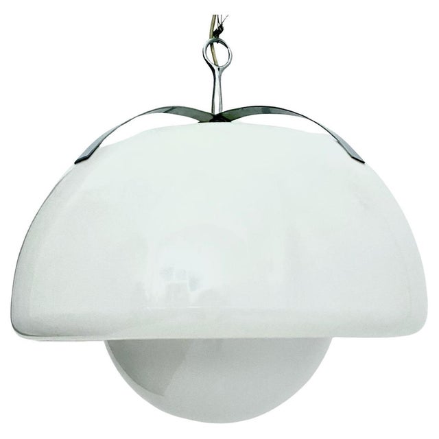 1960s Omega Ceiling Light by Vico Magistretti for Artemide, 1962 For Sale - Image 5 of 14