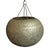 Moroccan Vintage Nickel Bowl Moroccan Pendant Light For Sale - Image 3 of 7