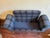 Chocolate Newly Upholstered English Plaid Storage Bench | Rolled Arms For Sale - Image 8 of 9